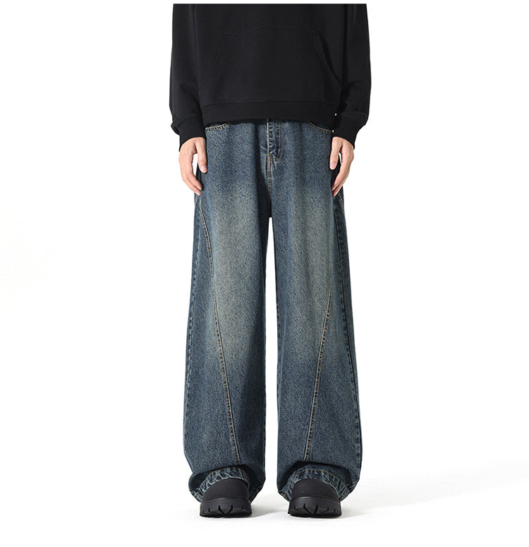 ヴィンテージワイドデニムパンツ M00025