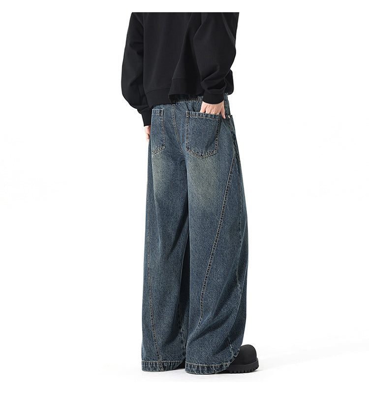 ヴィンテージワイドデニムパンツ M00025