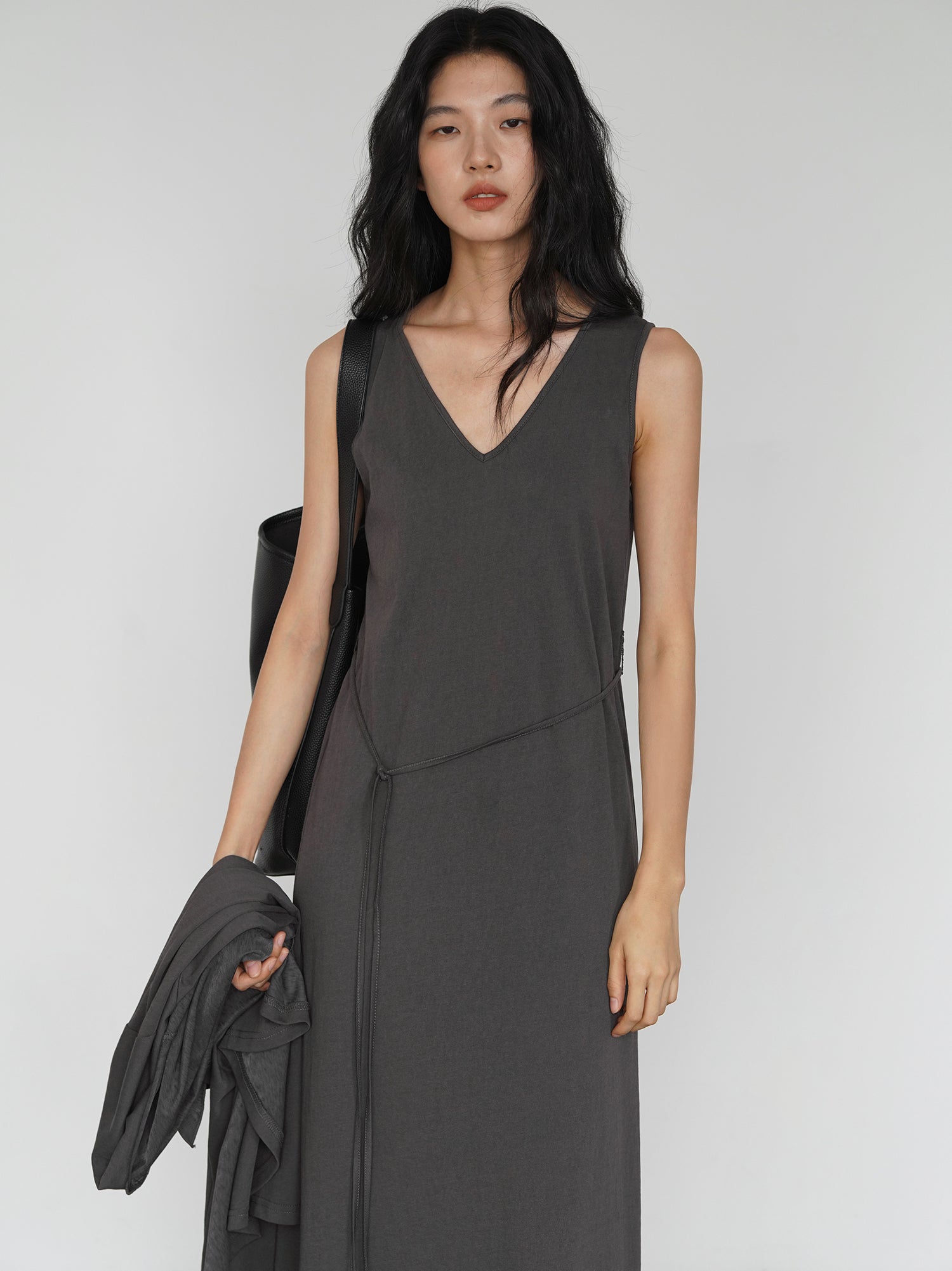 セットアップワンピース&カーディガン M00024