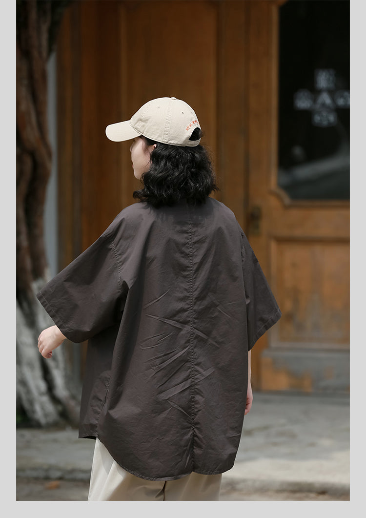 チャイナボタンシャツ M00029