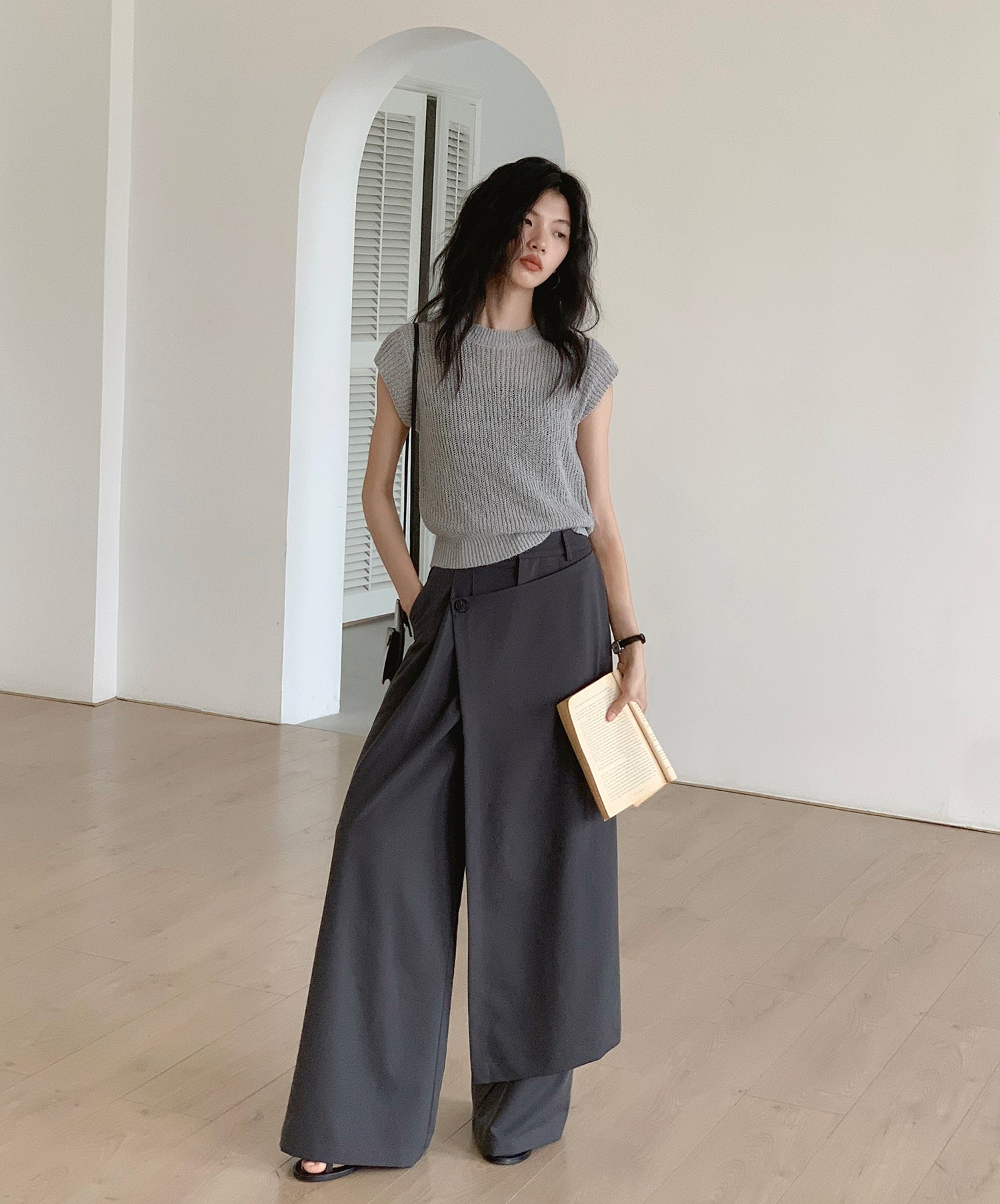 ショートスリーブニット M00045