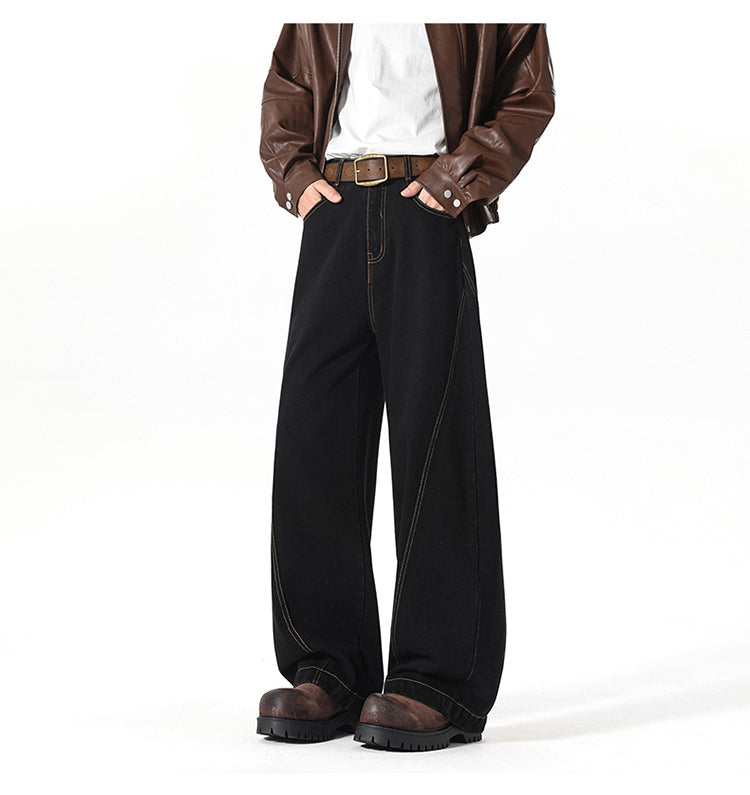 ヴィンテージワイドデニムパンツ M00025