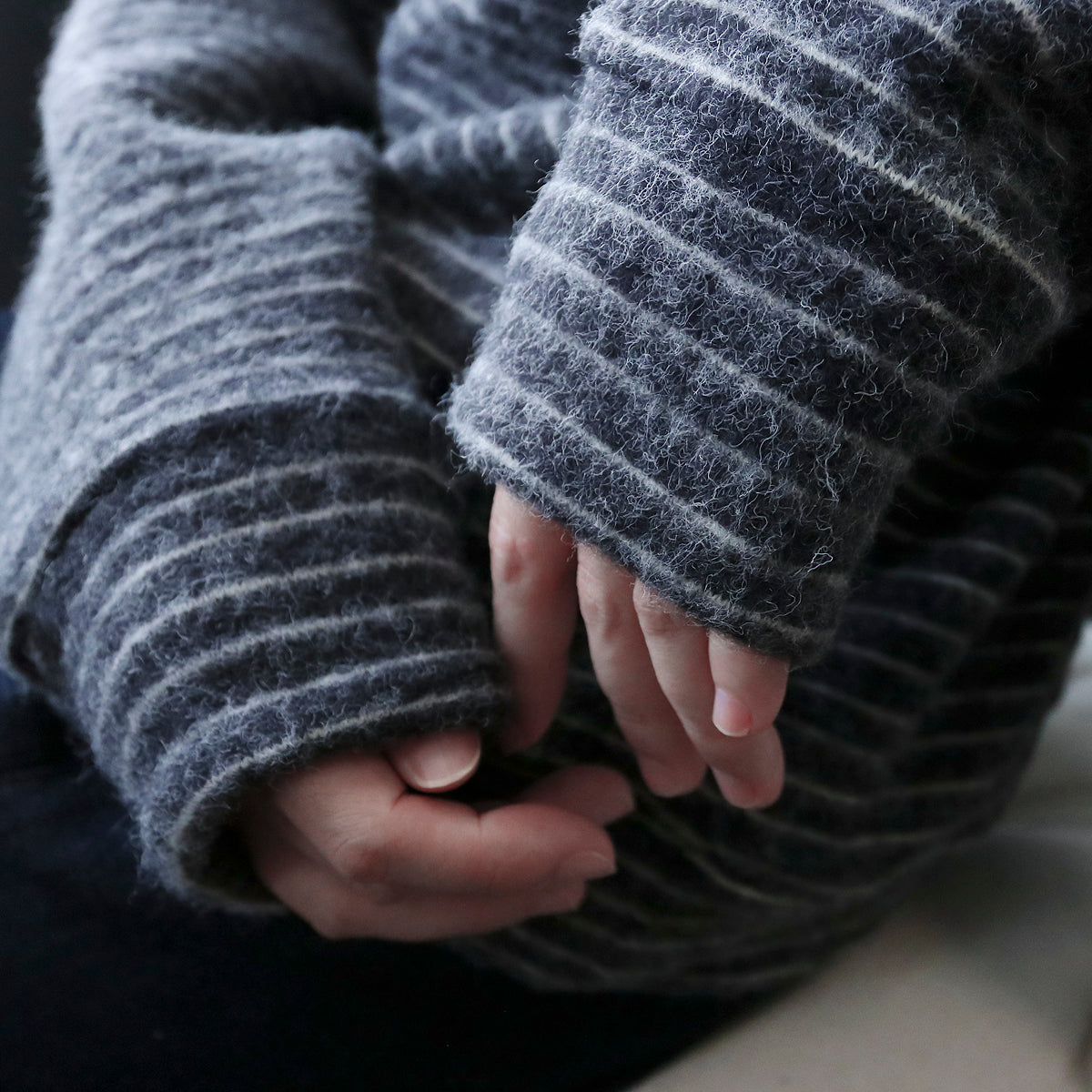 フリースハイネックスウェット M00028