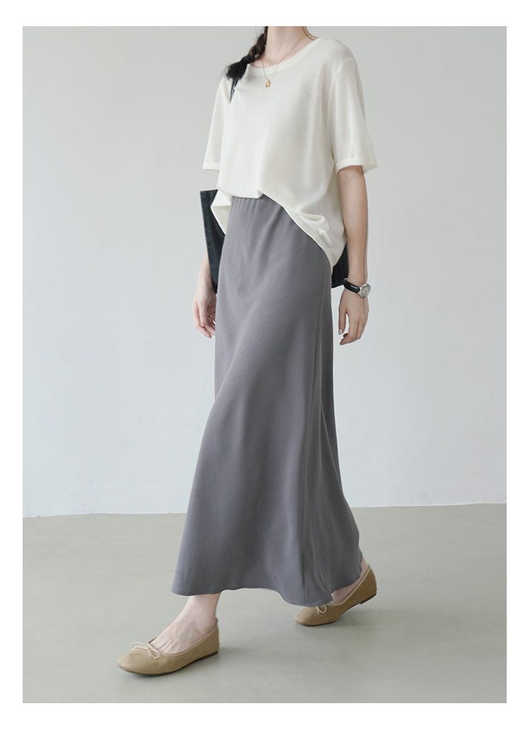 Aラインスカート M00055