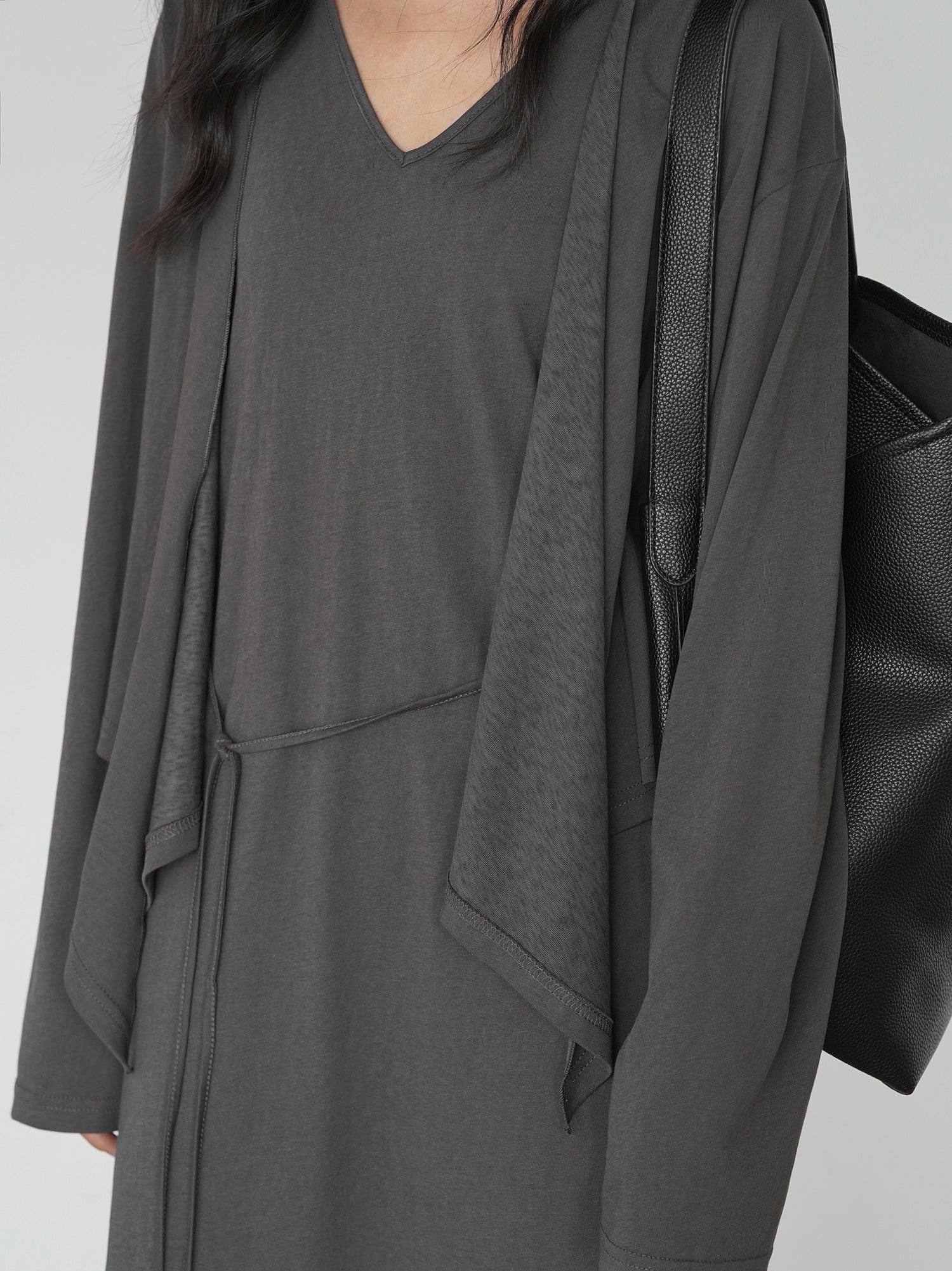 セットアップワンピース&カーディガン M00024