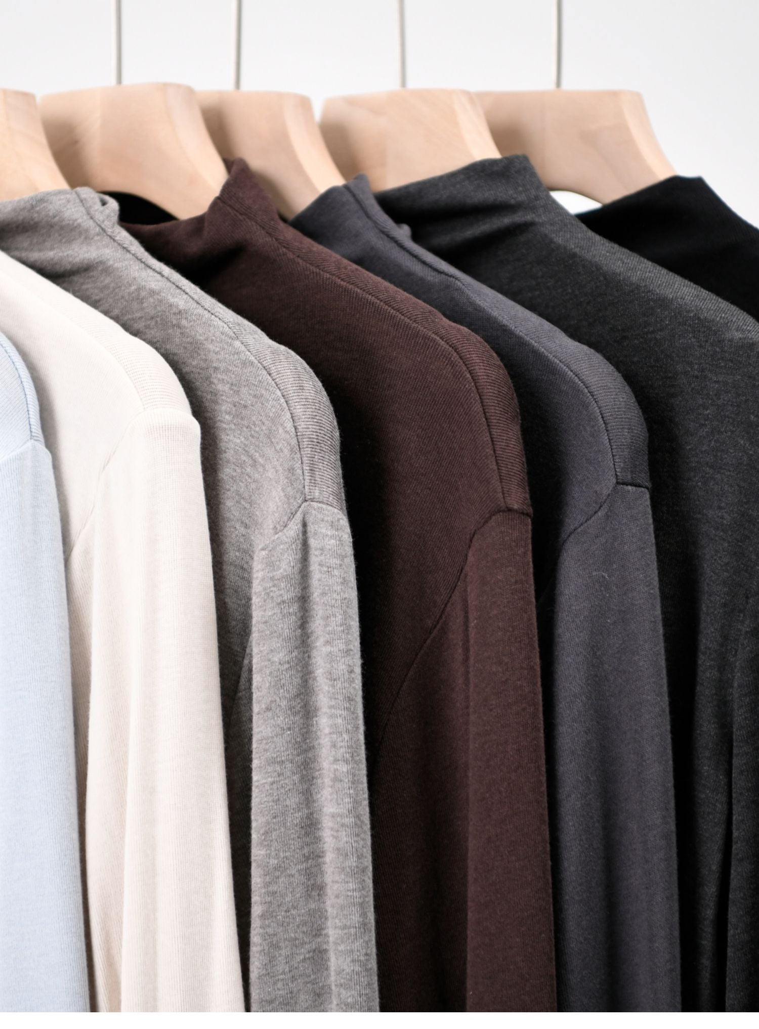 ソフトハイネックTシャツ M00018