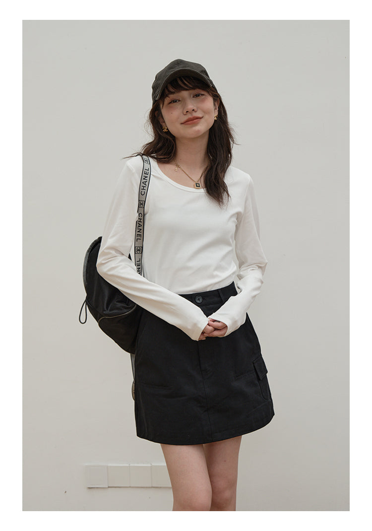 ディープラウンド T シャツ ロングスリーブ M00063