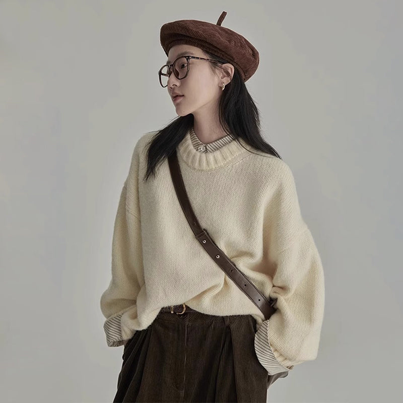 クルーネックニット M00051