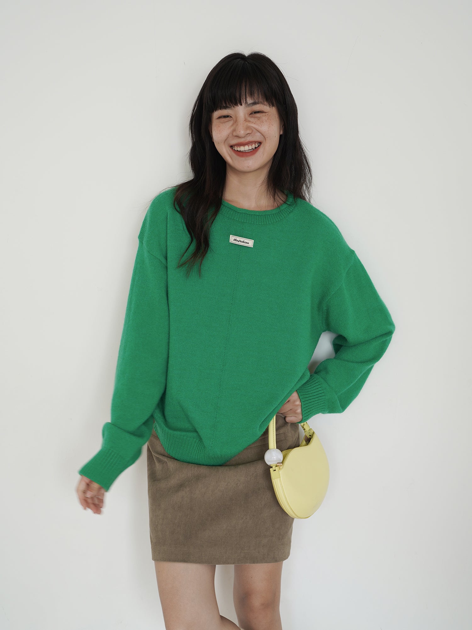 ベーシッククルーネックセーター M00033