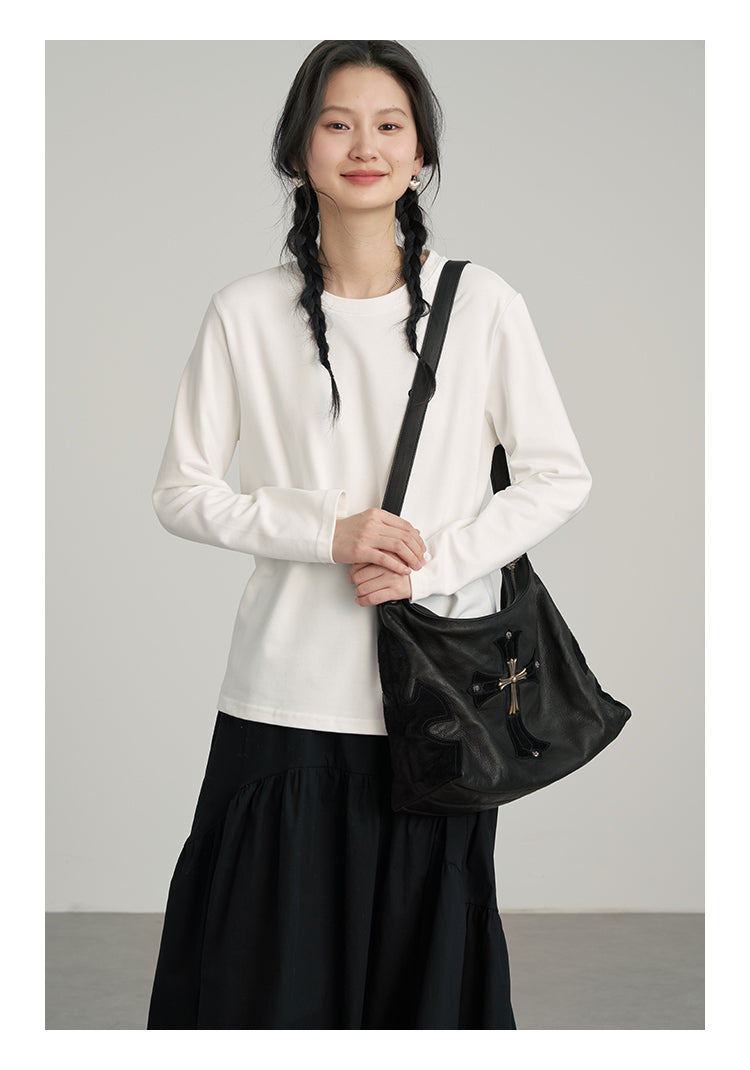 ロングスリーブ クルーネック T シャツ M00060