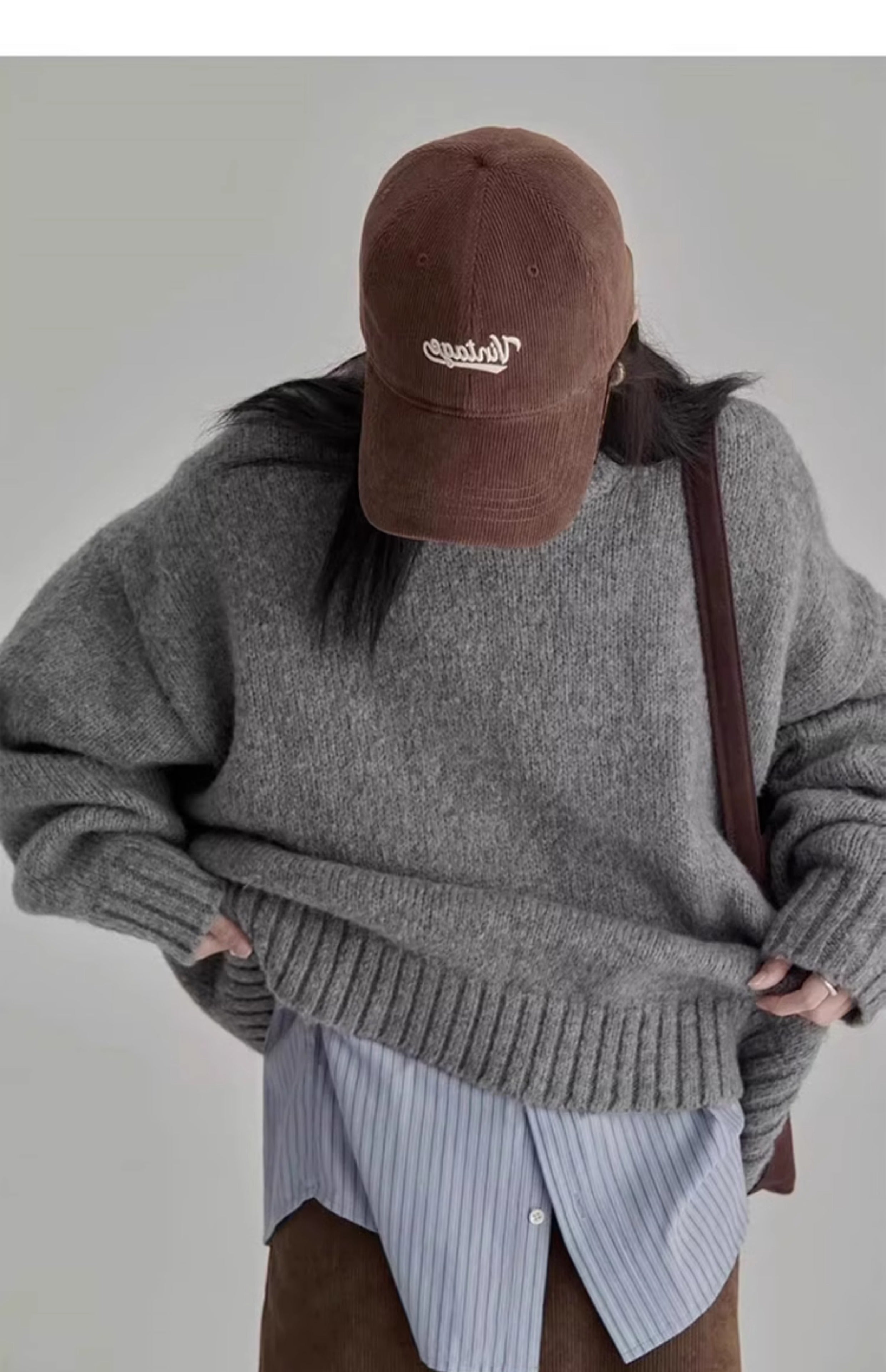 クルーネックニット M00051