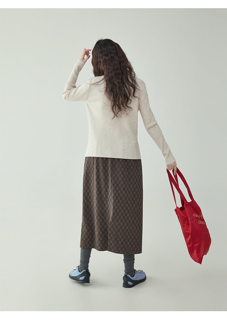 ウールタートルネックニット M00014