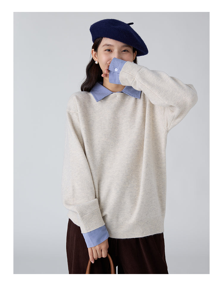 ツーインワン ニット M00104