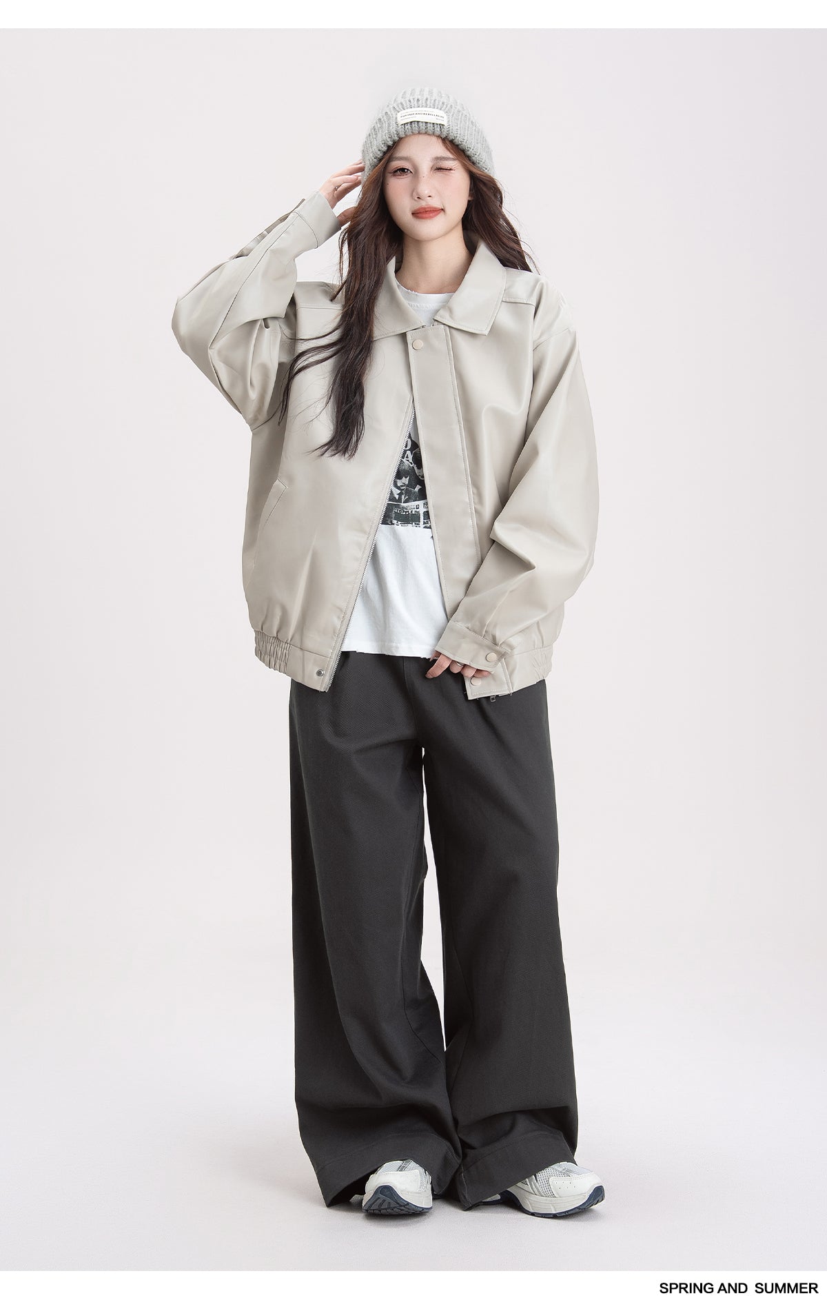 レザー ショートコート M00081