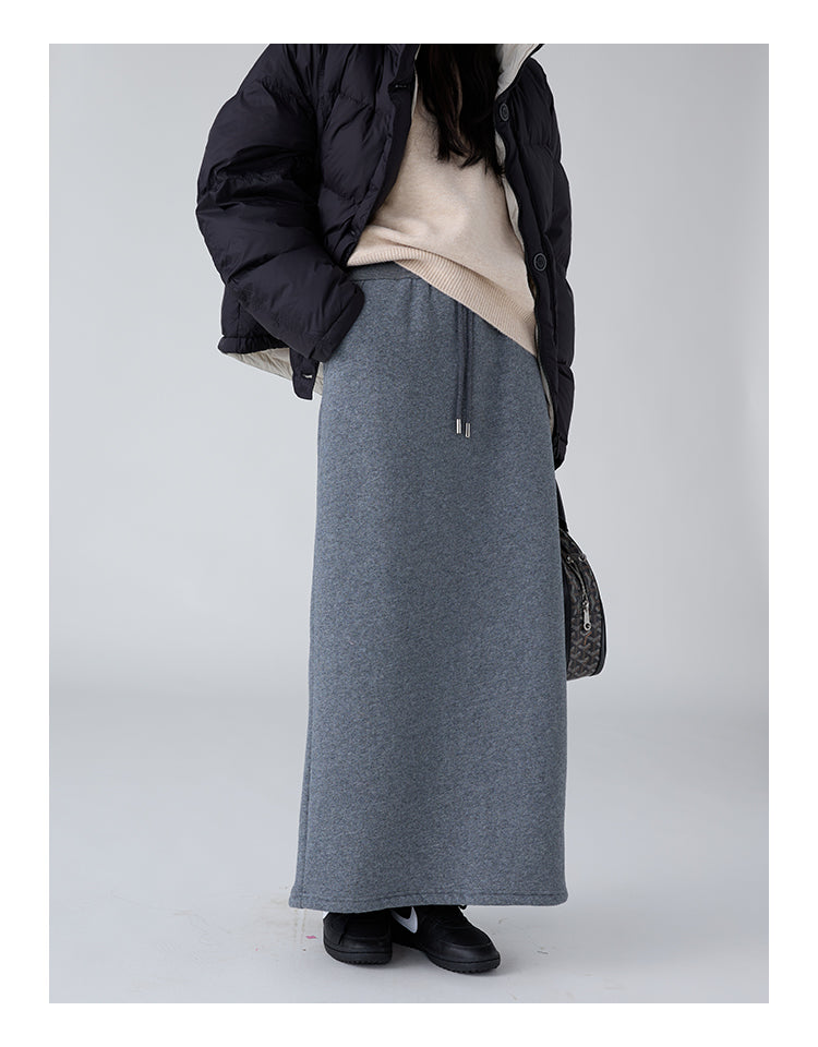 ダウン入り ハーフスカート M00065