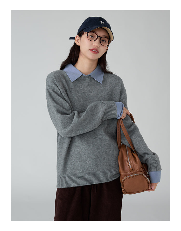 ツーインワン ニット M00104