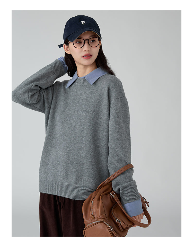 ツーインワン ニット M00104