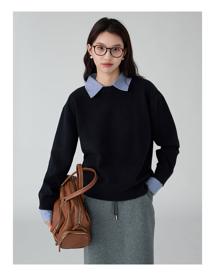 ツーインワン ニット M00104