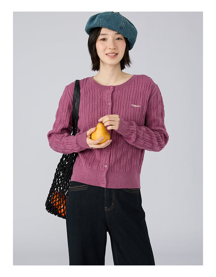 アーガイル柄 ニットトップス M00106