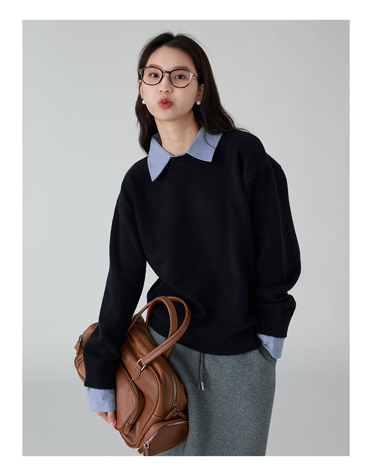 ツーインワン ニット M00104