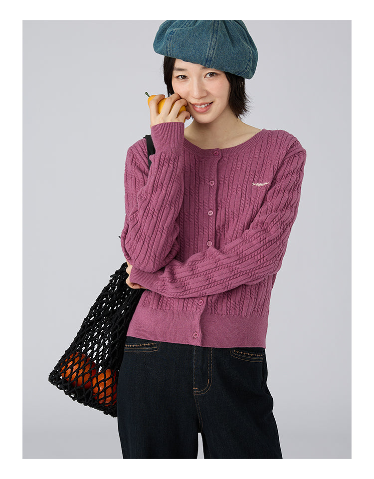 アーガイル柄 ニットトップス M00106