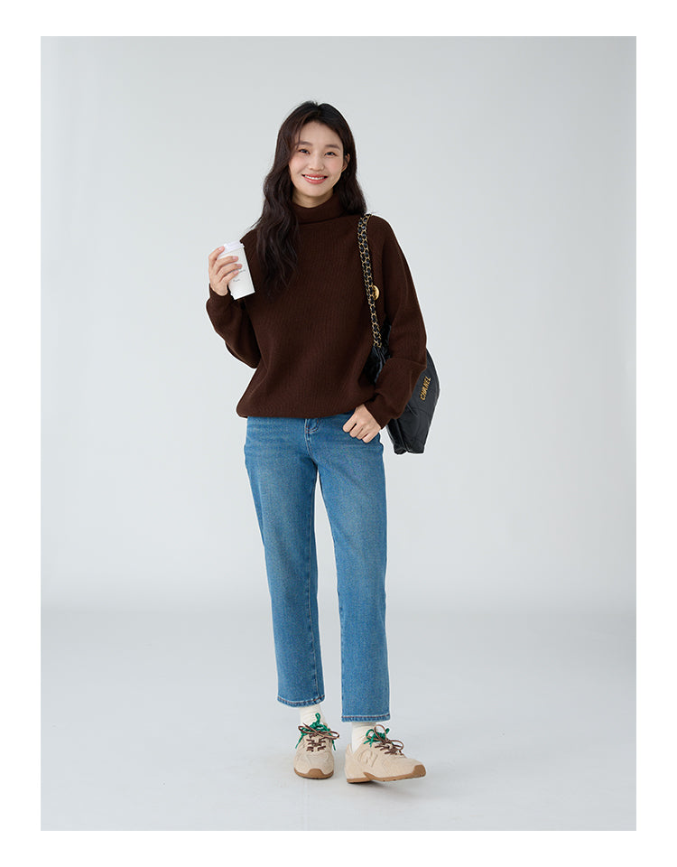 リラックスハイネックシャツ M00022