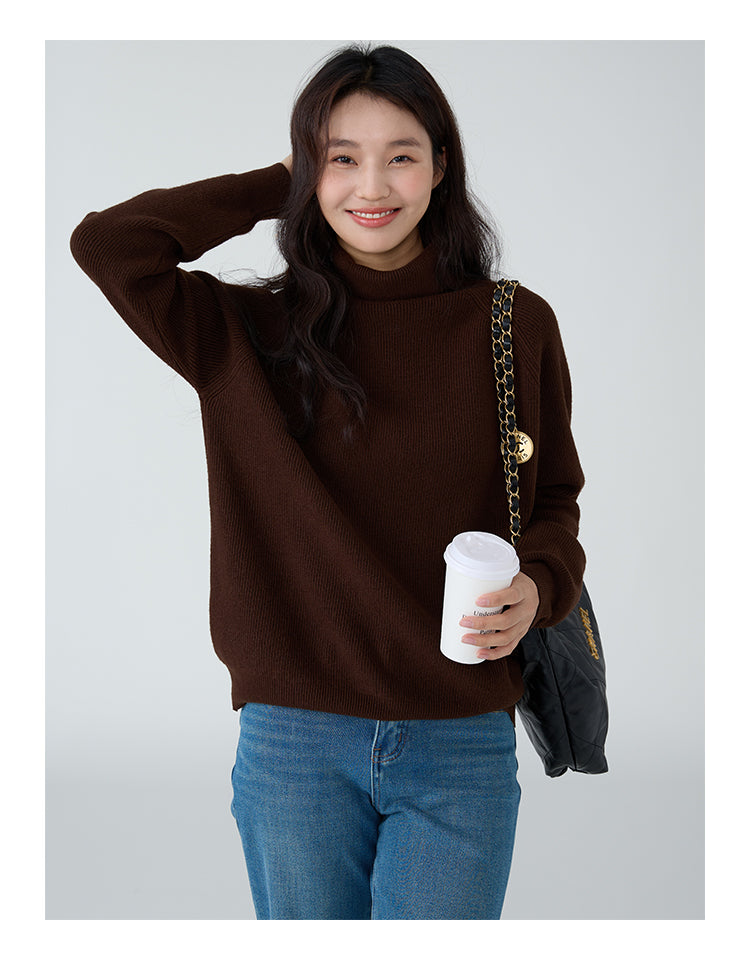 リラックスハイネックシャツ M00022