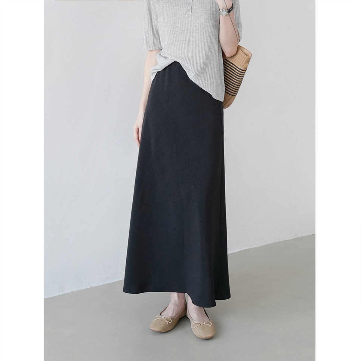 Aラインスカート M00055