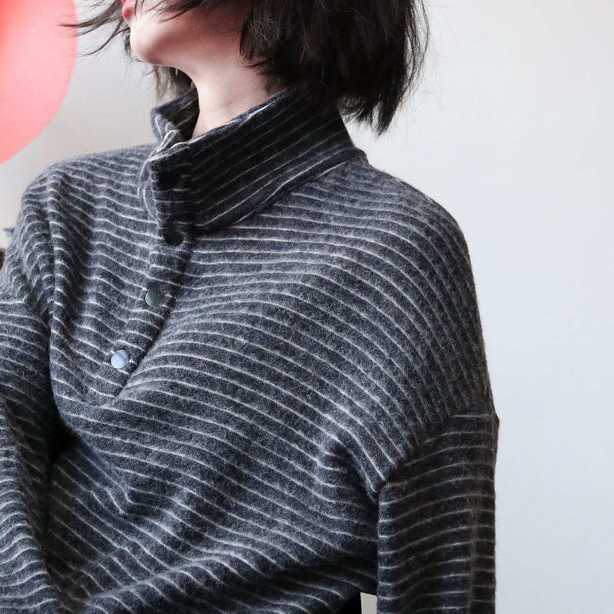 フリースハイネックスウェット M00028