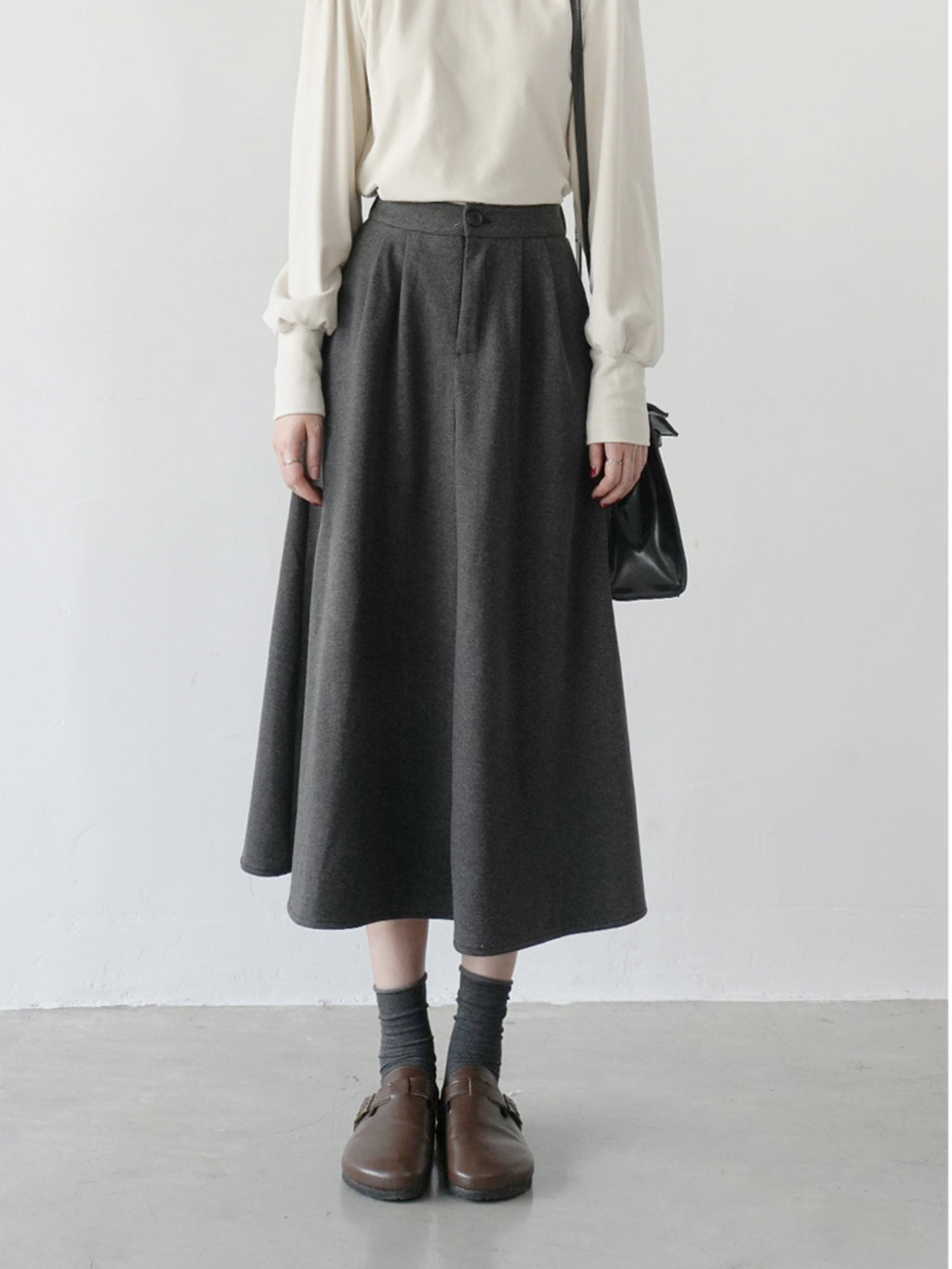 ウールスカート M00056