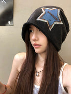 スター柄スラウグーンキャップ M00097