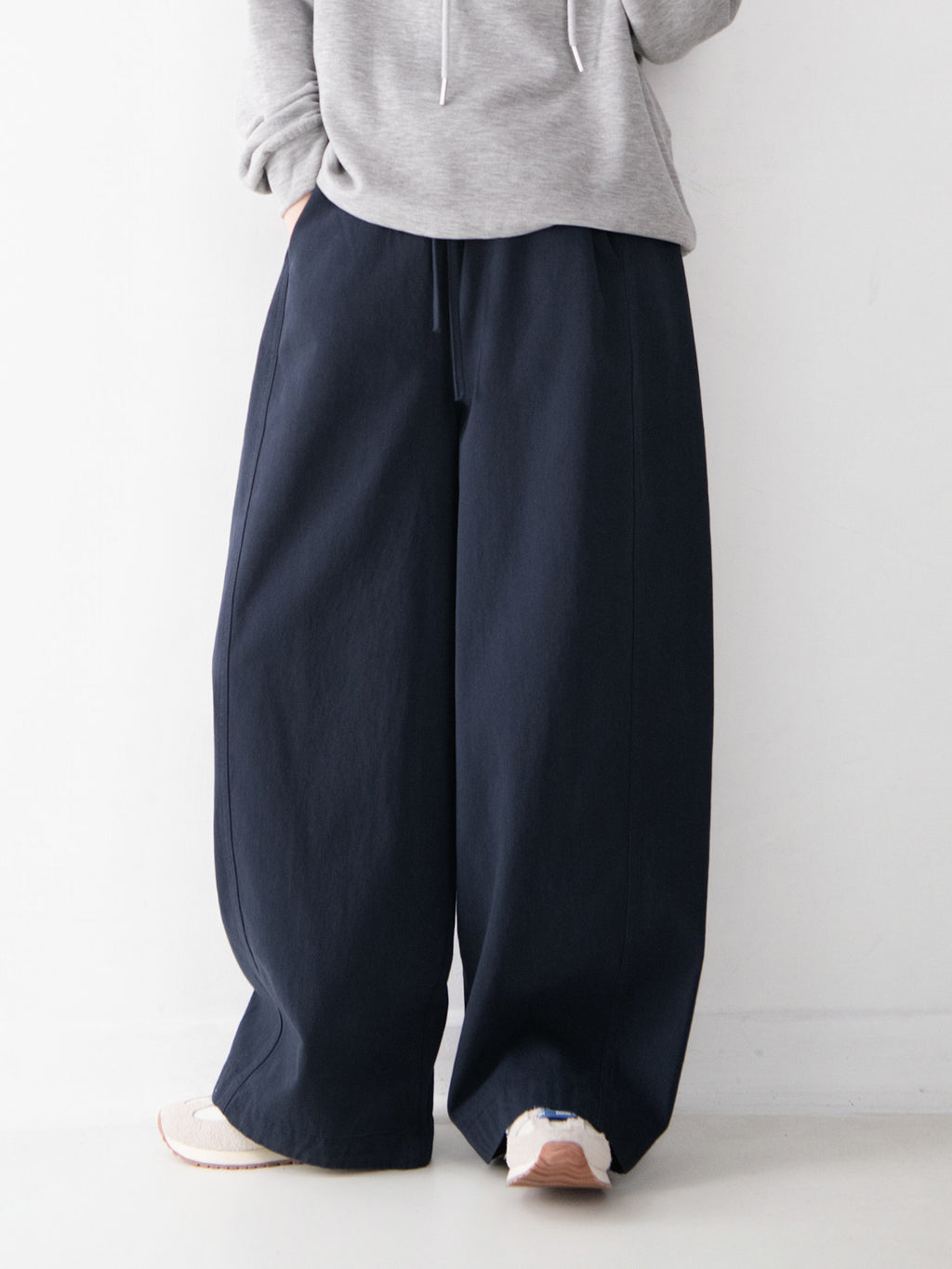 コットン ワイドパンツ M00166