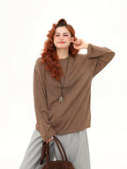 リネン ドレープ感 長袖 M00094