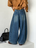 ストラクチャーワイドデニム M00123