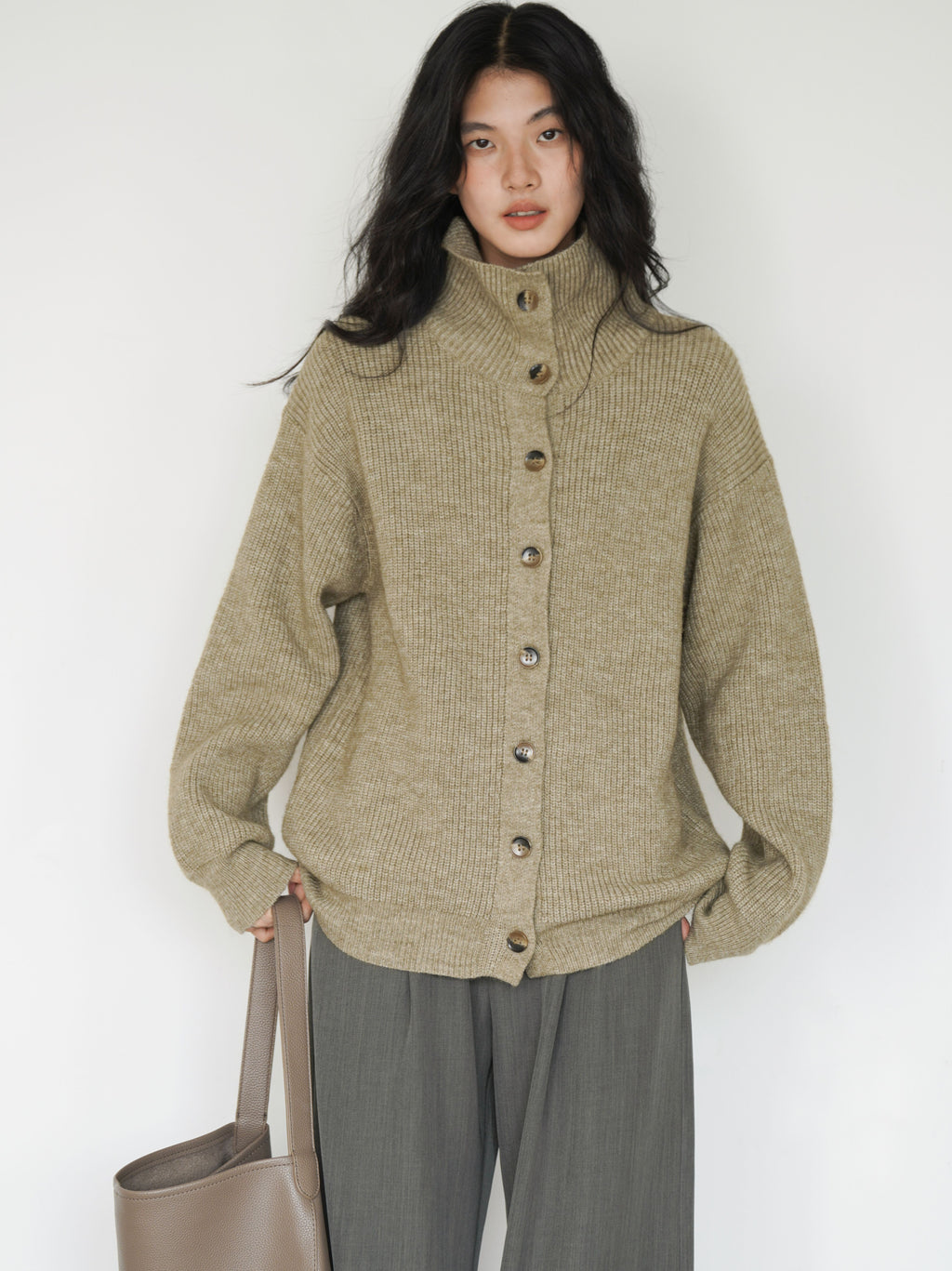 ウィンターニットカーディガン M00038