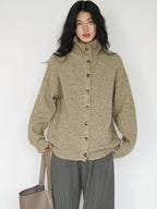 ウィンターニットカーディガン M00038