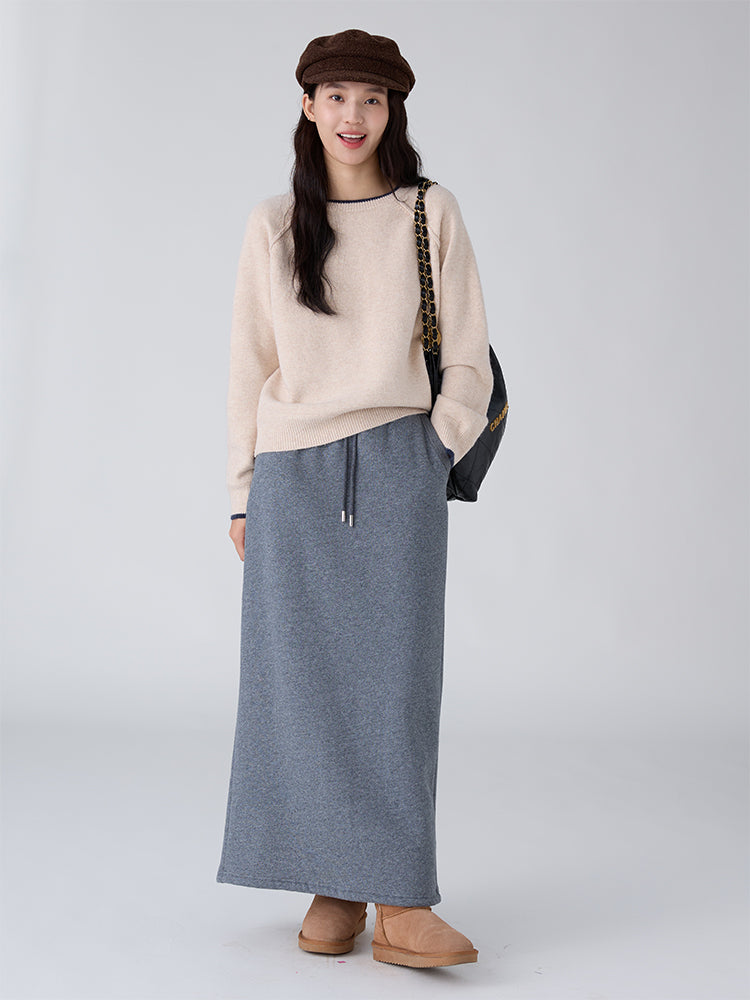 ダウン入り ハーフスカート M00065