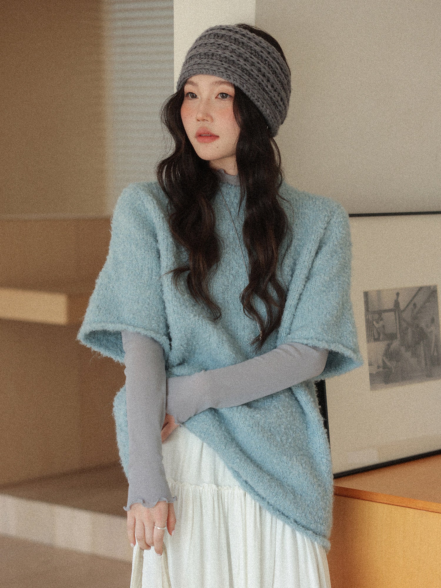 コットンニットクルーネック M00151