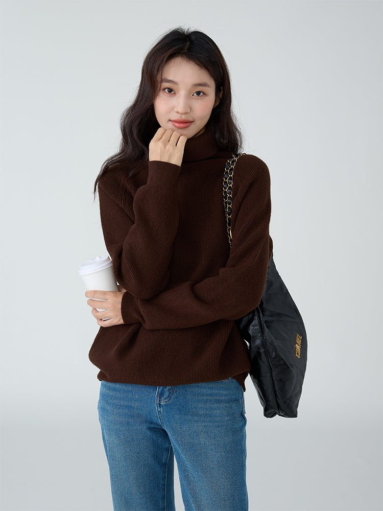 リラックスハイネックシャツ M00022