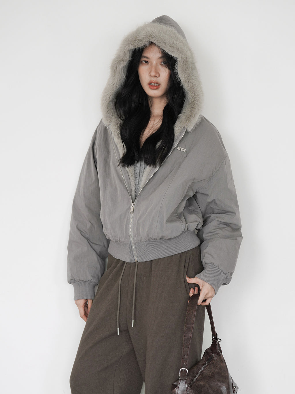 フード付き中綿ジャケット M00126