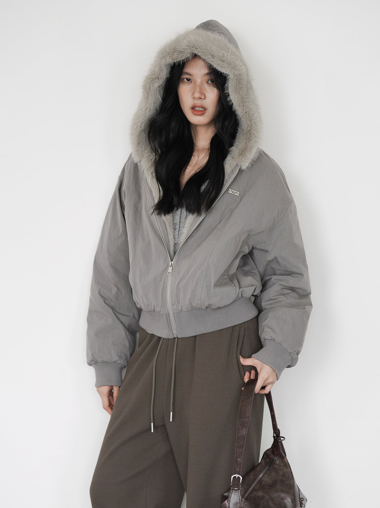 フード付き中綿ジャケット M00126