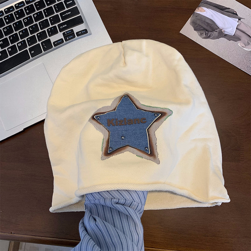 スター柄スラウグーンキャップ M00097