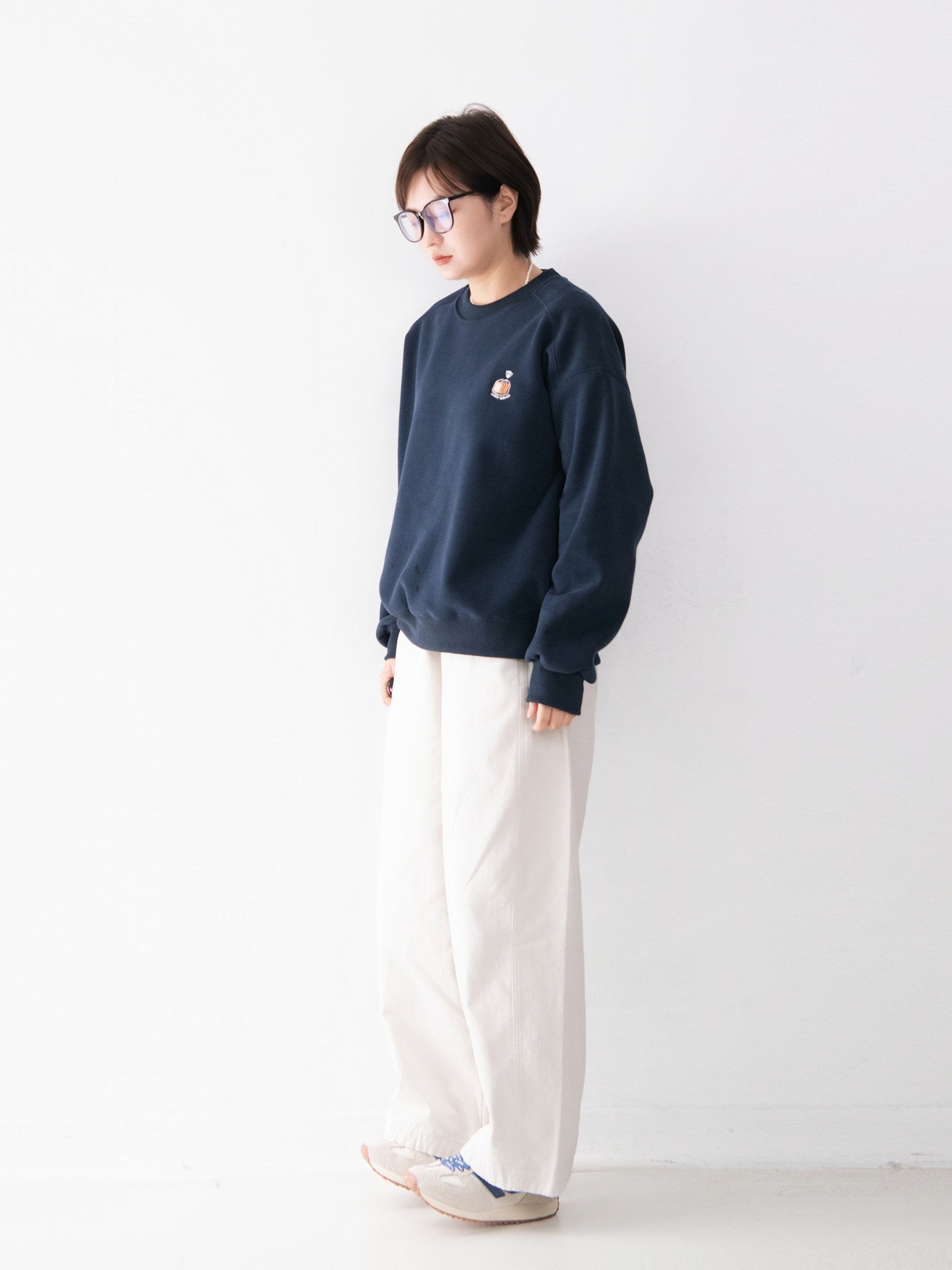 コットン ワイドパンツ M00166