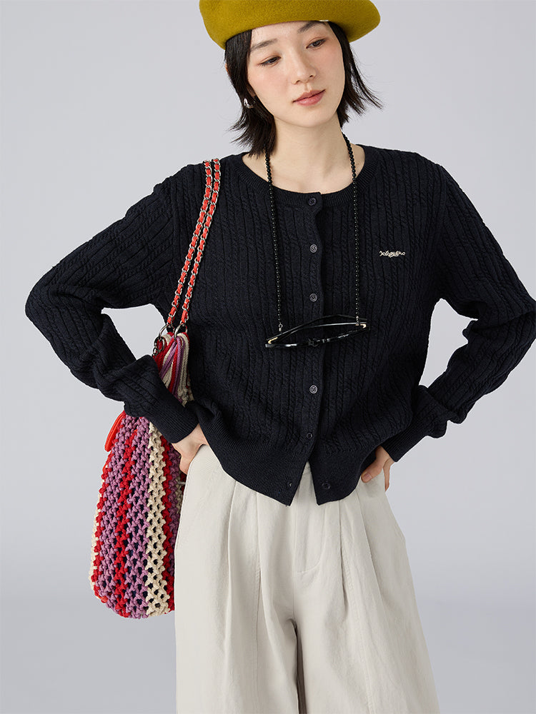 アーガイル柄 ニットトップス M00106