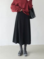 ウールフレアスカート M00054