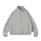 スタンドカラー カーディガン スウェット M00112