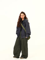 チェック柄 パーカー M00091