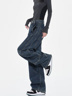 ワイドレッグ デニムパンツ M00068