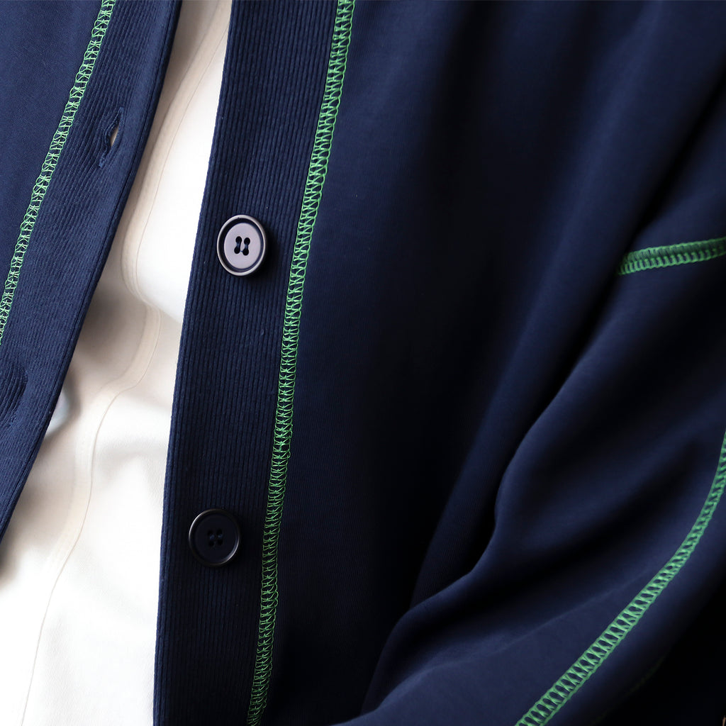 ツートンカラークルーネックスウェット M00026