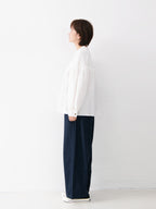 【秋新作】 コットンワイドデニムパンツ M0006